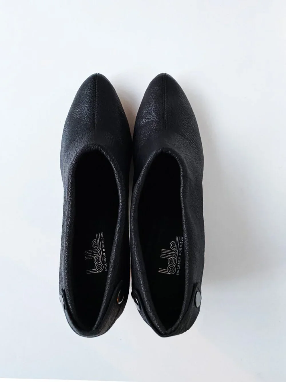 Sigerson Morrison Black Leather Ankle Booties - Size 7.5 - Like New - Never Worn